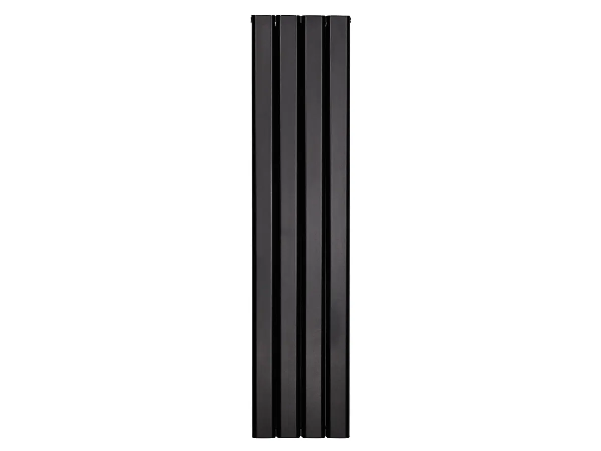 Calorifer decorativ LOJIMAX, colectia  DIAMOND inaltimea 200 mm. latimea 296 mm. negru mat