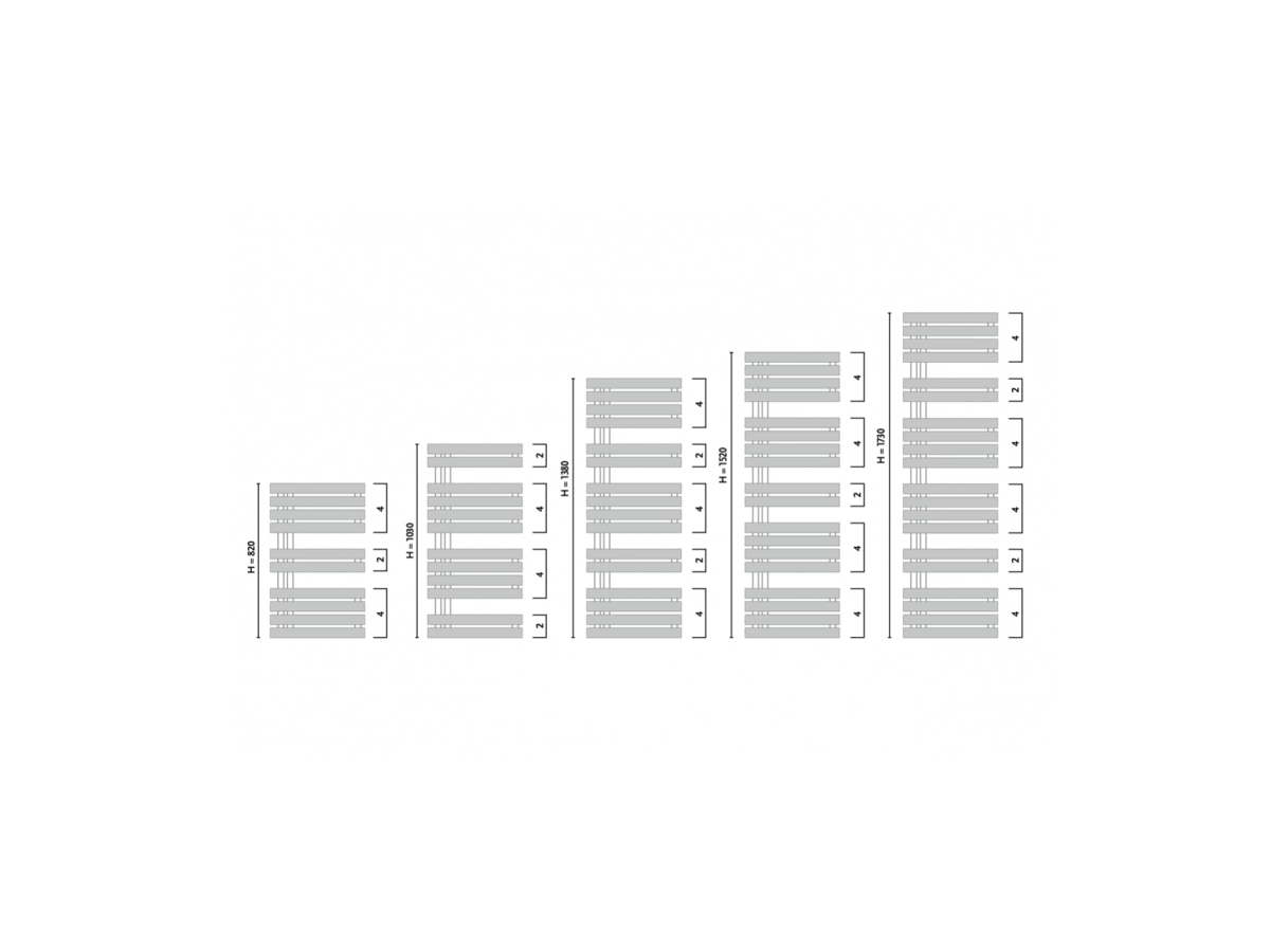 Uscator de prosoape design GORGIEL CREST ACR 80/50