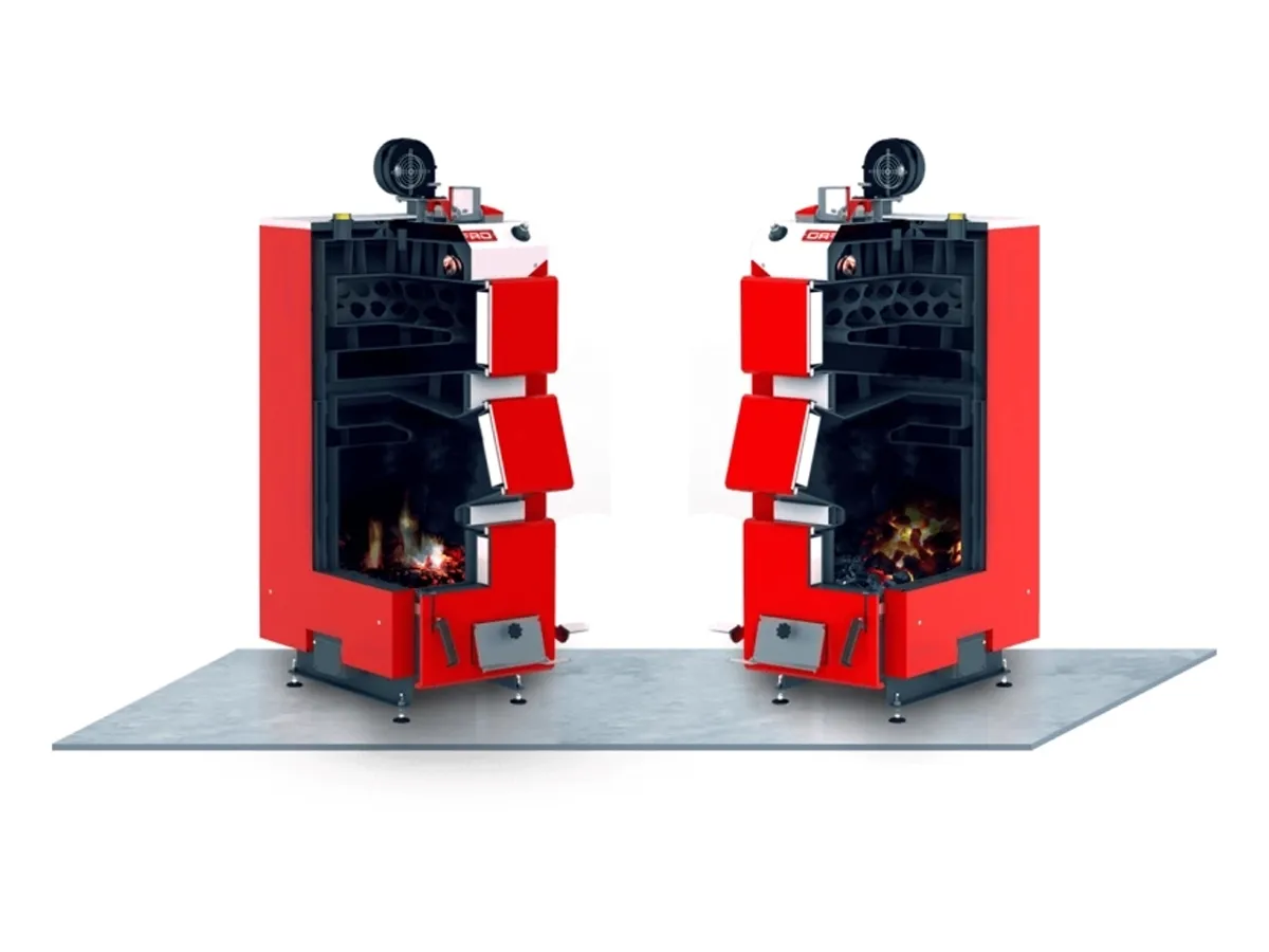 Cazan pe combustibil solid cu incarcare manuala DEFRO KDR PLUS 3 A 40 kW