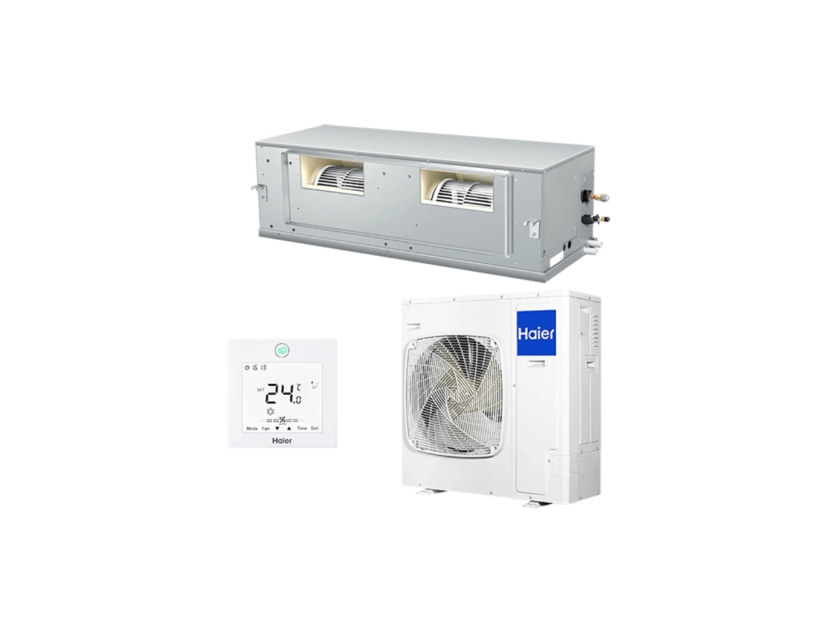 Кондиционер инверторный канальный High ESP HAIER ADH140H1ERG/1U140S2SN1FB