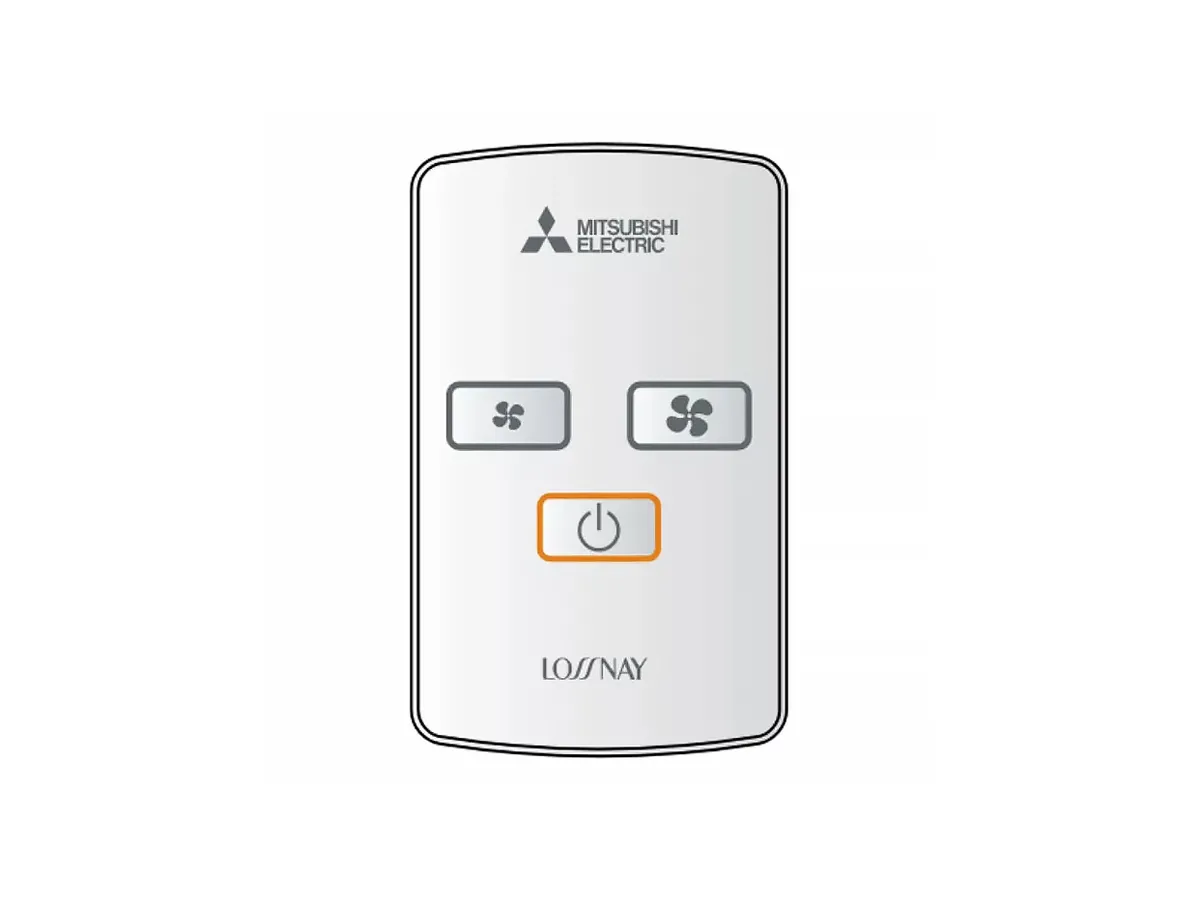 Рекуператор воздуха с системой приточно-вытяжной вентиляцией Mitsubishi Electric LOSSNAY VL-50SR2-E (расход воздуха 51 м3/ч)