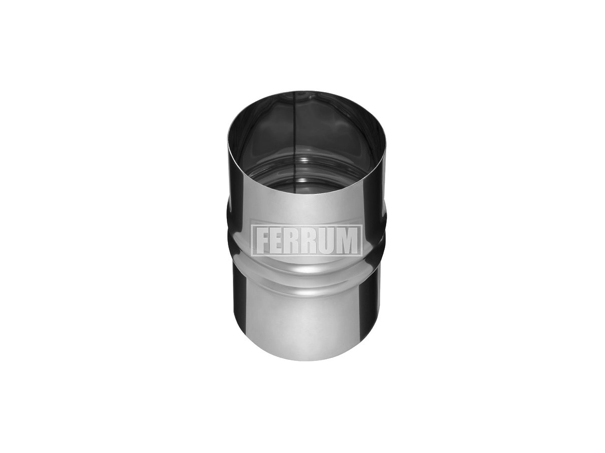 Адаптер (папа-папа) FERRUM d.115 мм (inox 430/0,5 мм)