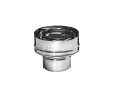 Переходник F-M FERRUM d.200x180 мм (inox 430/0,5 мм)