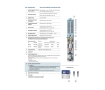 Pompa submersibila Pedrollo FLUID SOLAR 2-6 0,75 kW на солнечных панелях Pedrollo