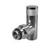 Robinet regulator tur/retur Royal Thermo, coltar (chrom), 1/2