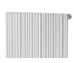 Calorifer decorativ LOJIMAX, colectia BAMBOO inaltimea 300 mm. latimea 239 mm. INOX MATT ANODISING