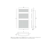 Uscator de prosoape design GORGIEL ZENITH W AZ-W 70/60