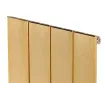 Calorifer decorativ LOJIMAX, colectia  KALSEDON высота 300 mm. ширина 280 mm. GOLD SATINE