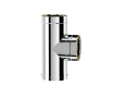 Тройник дымоходный утепленный 90° SOLINOX d.150-200 (inox 304/304)