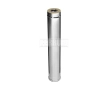 Труба дымоходная утеплённая FERRUM d.130-200 мм, L-1000 мм (inox 430/0,5 мм)