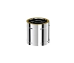 Труба дымоходная 250 мм утепленная SOLINOX d.200-250 (inox 304/304)