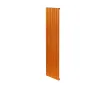 Calorifer decorativ LOJIMAX, colectia BAMBOO inaltimea 300 mm. latimea 239 mm. COPPER MATT ANODISING