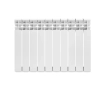 Radiator bimetal DIVA H501