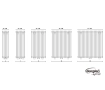Radiator design GORGIEL IBERIS V AIB V 100/20