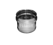 Dop exterior pentru teava cos de fum FERRUM d.115 mm (inox 430/0,5 mm)