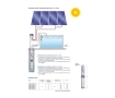 Pompa submersibila Pedrollo FLUID SOLAR 2-6 0,75 kW на солнечных панелях Pedrollo