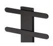 Uscator de prosoape decorativ LOJIMAX, colectia BALLOSS STYLE inaltimea 340 mm. latimea 400 mm. Negru mat