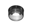 Заглушка для миниральной ваты FERRUM d.130-200 мм (inox 430/0,5 мм)