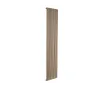 Calorifer decorativ LOJIMAX, colectia BAMBOO inaltimea 300 mm. latimea 239 mm. BRONZE MATT ANODISING