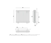 Radiator design GORGIEL IBERIS H AIB H 45/40