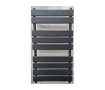 Дизайнерский полотенцесушитель Aerfild Elettra 500x1050 mm, negru