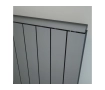 Calorifer decorativ LOJIMAX, colectie LOVA LINE 300 mm. 319 mm.