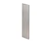 Calorifer decorativ LOJIMAX, colectia  KALSEDON DOUBLE высота 300 mm. ширина 280 mm. INOX SATINE