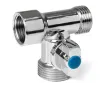 Кран для тройника IN LINIE 1/4"х1/4" 