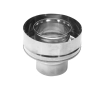 Переход с сэндвича на одностенный CORAX d.100-180 мм (inox 304)