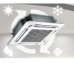 Unitate interioara Hoapp Free Five tip caseta HLZ-GX71VA + panou 24000 BTU