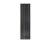 Calorifer decorativ LOJIMAX, colectia BAMBOO inaltimea 300 mm. latimea 239 mm. Antracit mat