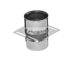 Placa de baza одностенная FERRUM d.115 mm (inox 430/0,8 mm)
