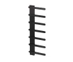 Uscator de prosoape decorativ LOJIMAX, colectia NUMMO STYLE inaltimea 340 mm. latimea 450 mm. Negru mat