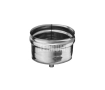 Dop exterior pentru teava cos de fum FERRUM d.130 mm (inox 430/0,5 mm)