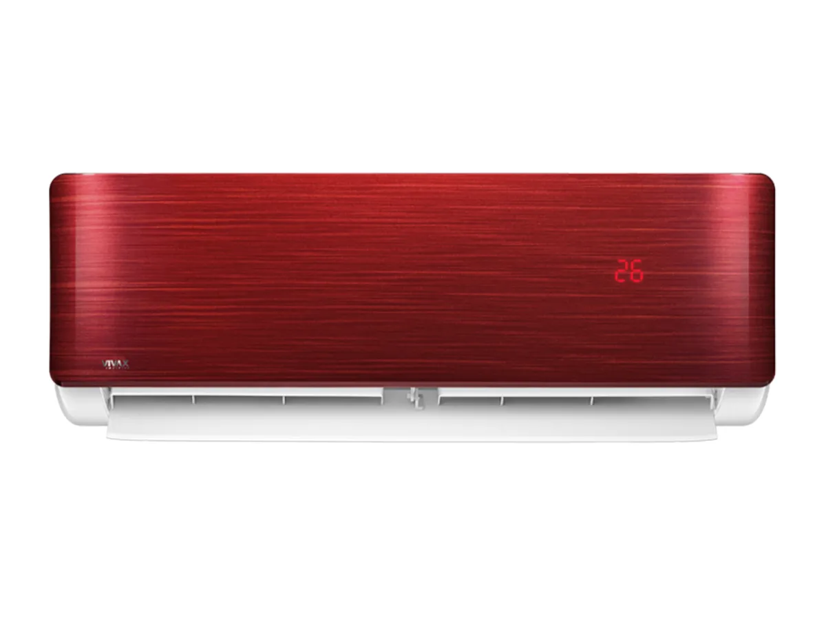 Кондиционер Vivax Inverter R32 R-Design 12000 BTU Red