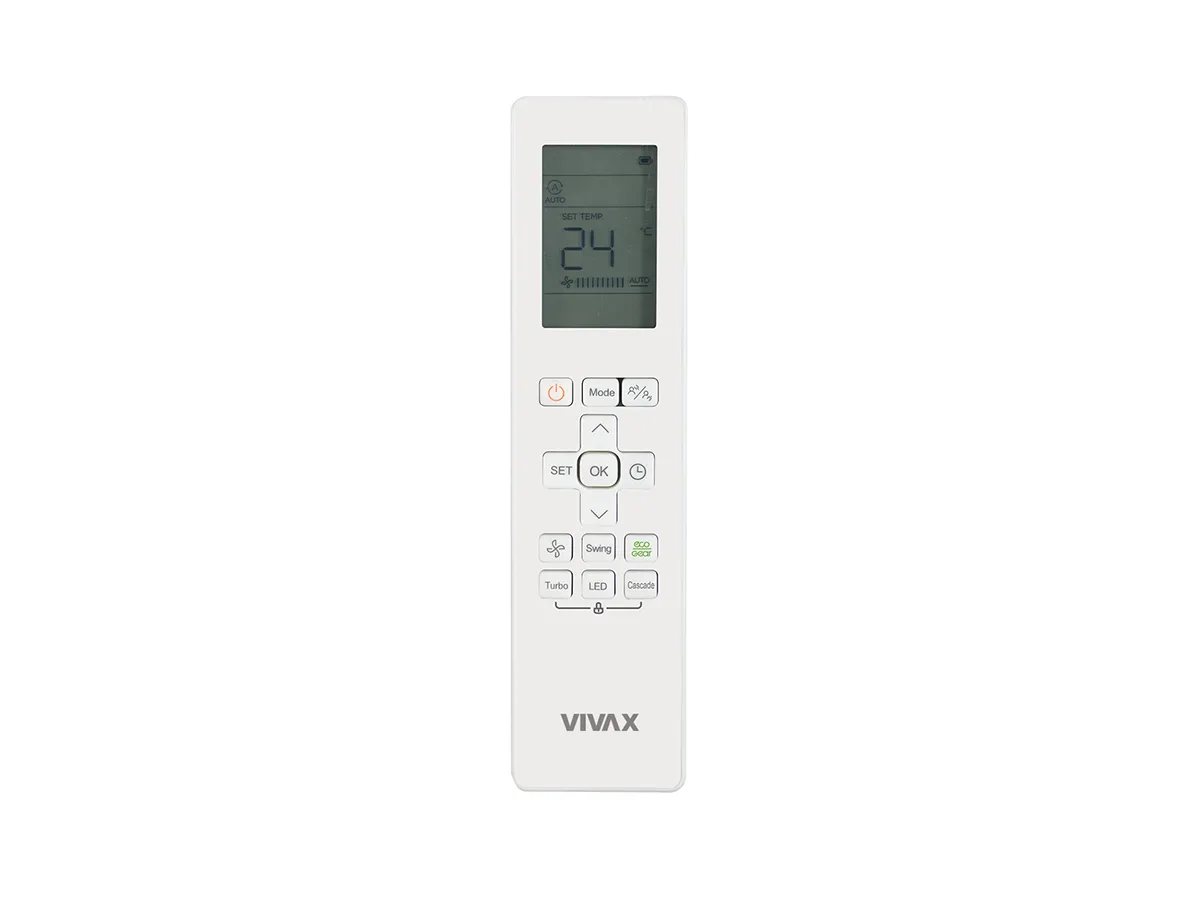 Кондиционер Vivax Inverter R32 H-Design 12000 BTU Silver