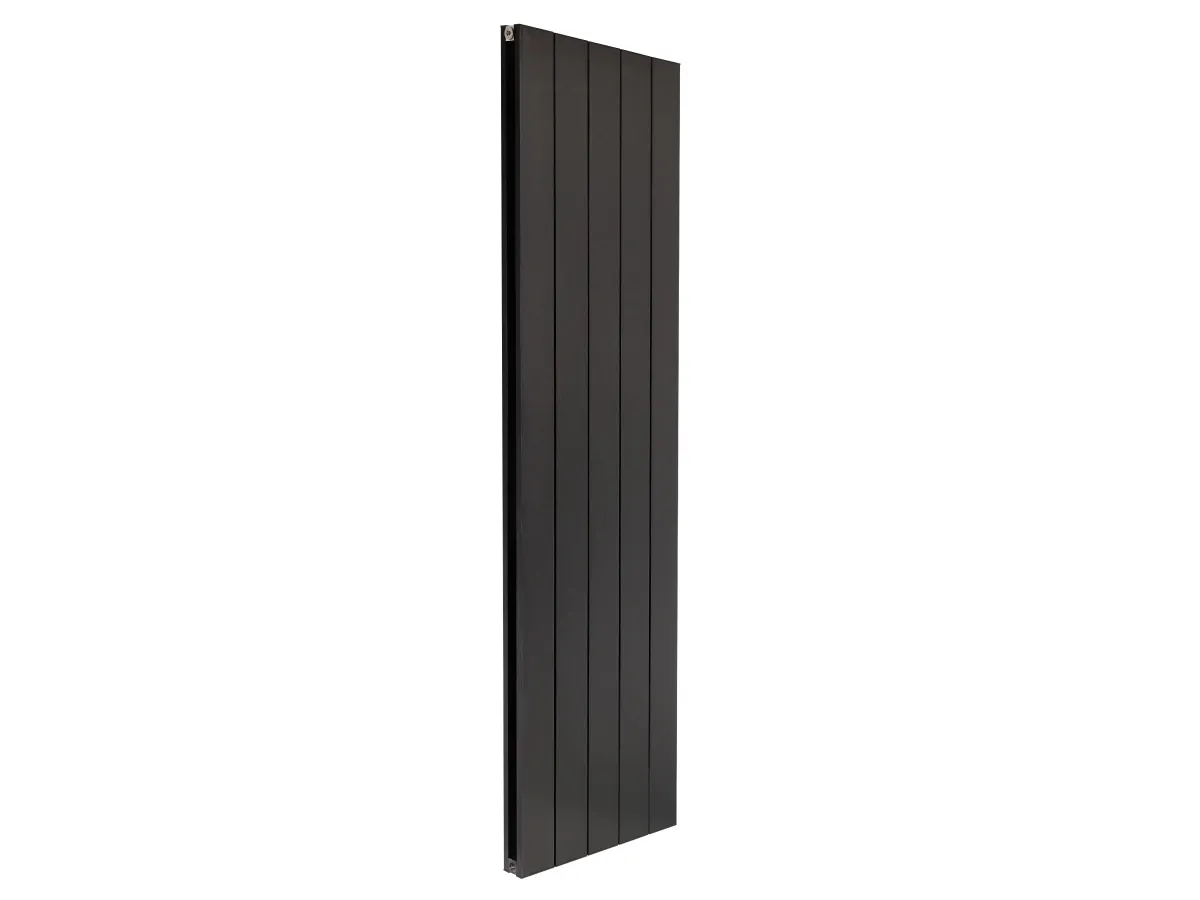 Calorifer decorativ LOJIMAX, colectia  KALSEDON DOUBLE высота 300 mm. ширина 280 mm. BLACK SATINE