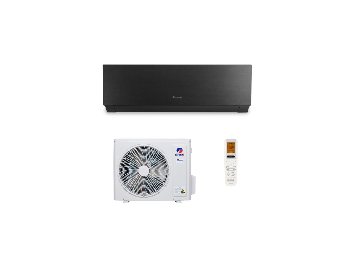Кондиционер GREE CLIVIA BLACK D.C. Inverter R32 G10 GWH09AUCX-9000 BTU