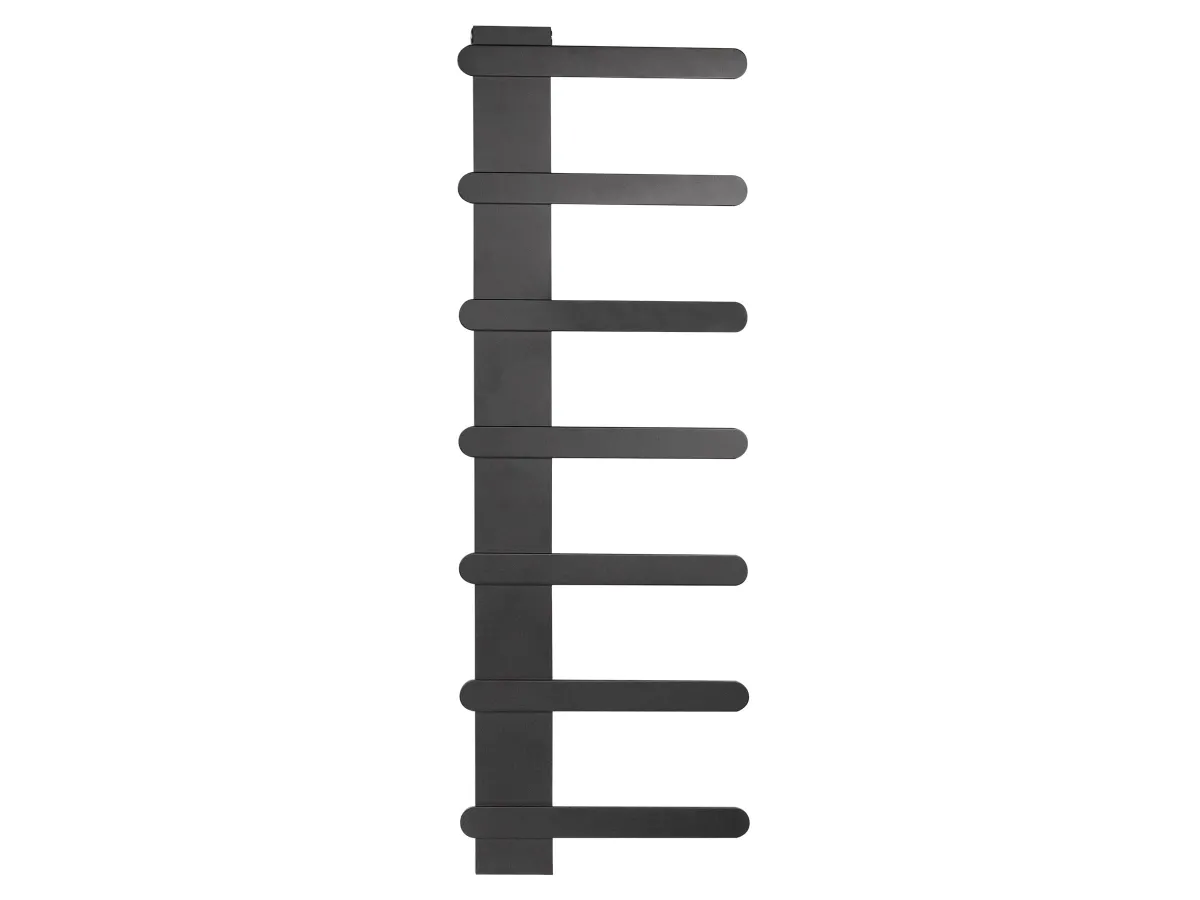 Uscator de prosoape decorativ LOJIMAX, colectia NUMMO STYLE inaltimea 340 mm. latimea 450 mm. Antracit mat