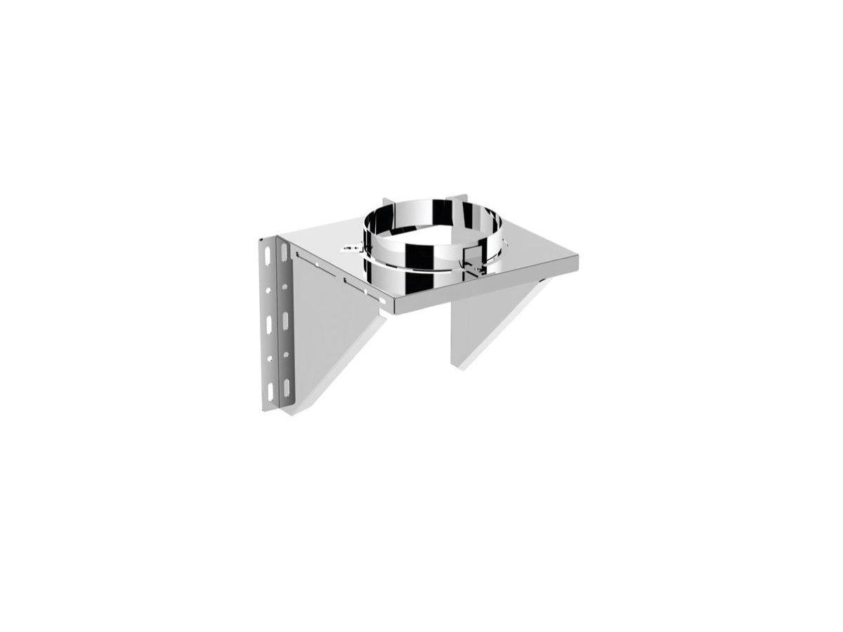Подставка дымоходная + кронштейны SOLINOX d.230 (inox 304/304)