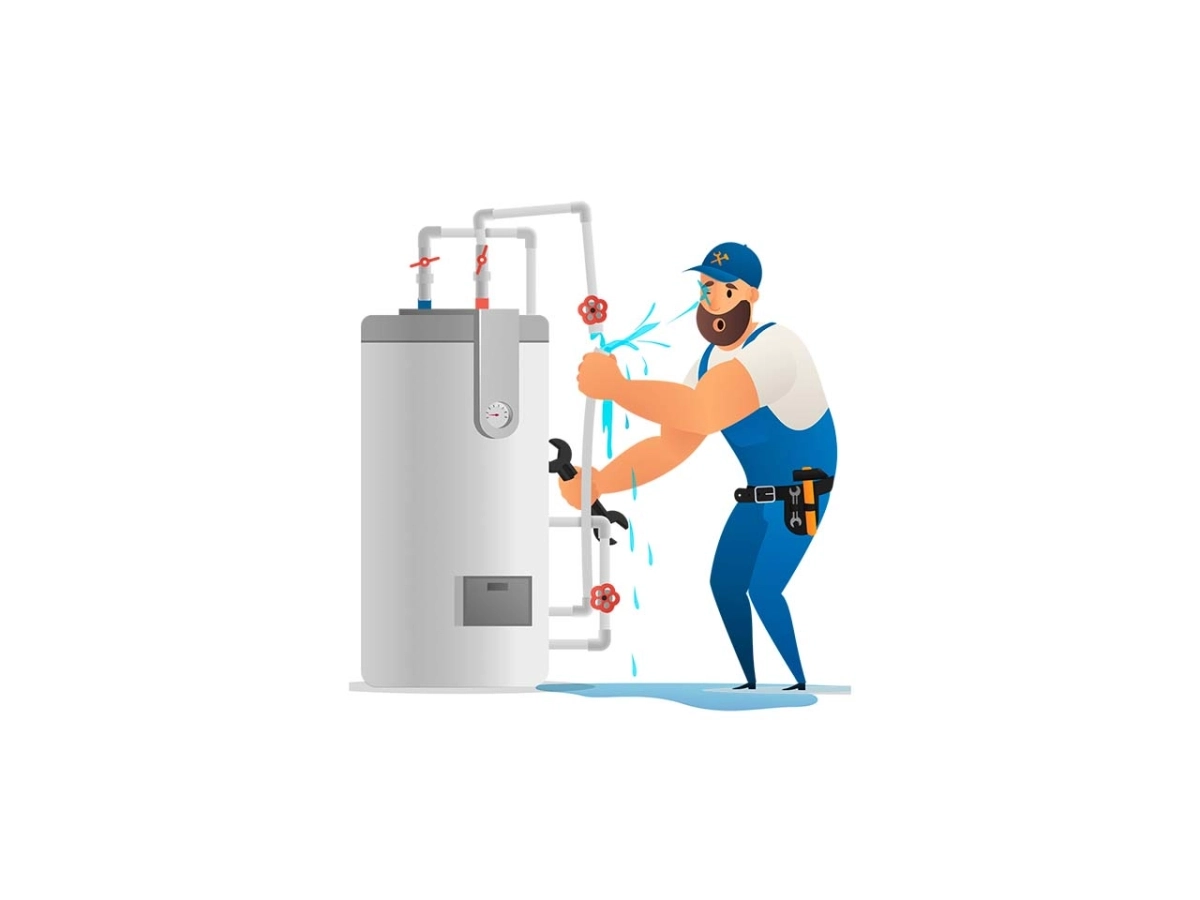 Instalarea boilerului  electric pana la 30L (sub chiuveta)